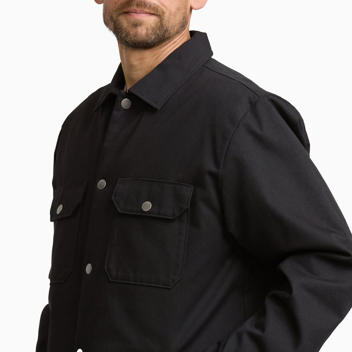 Duck Shirt Jacket - Black (BLK)
