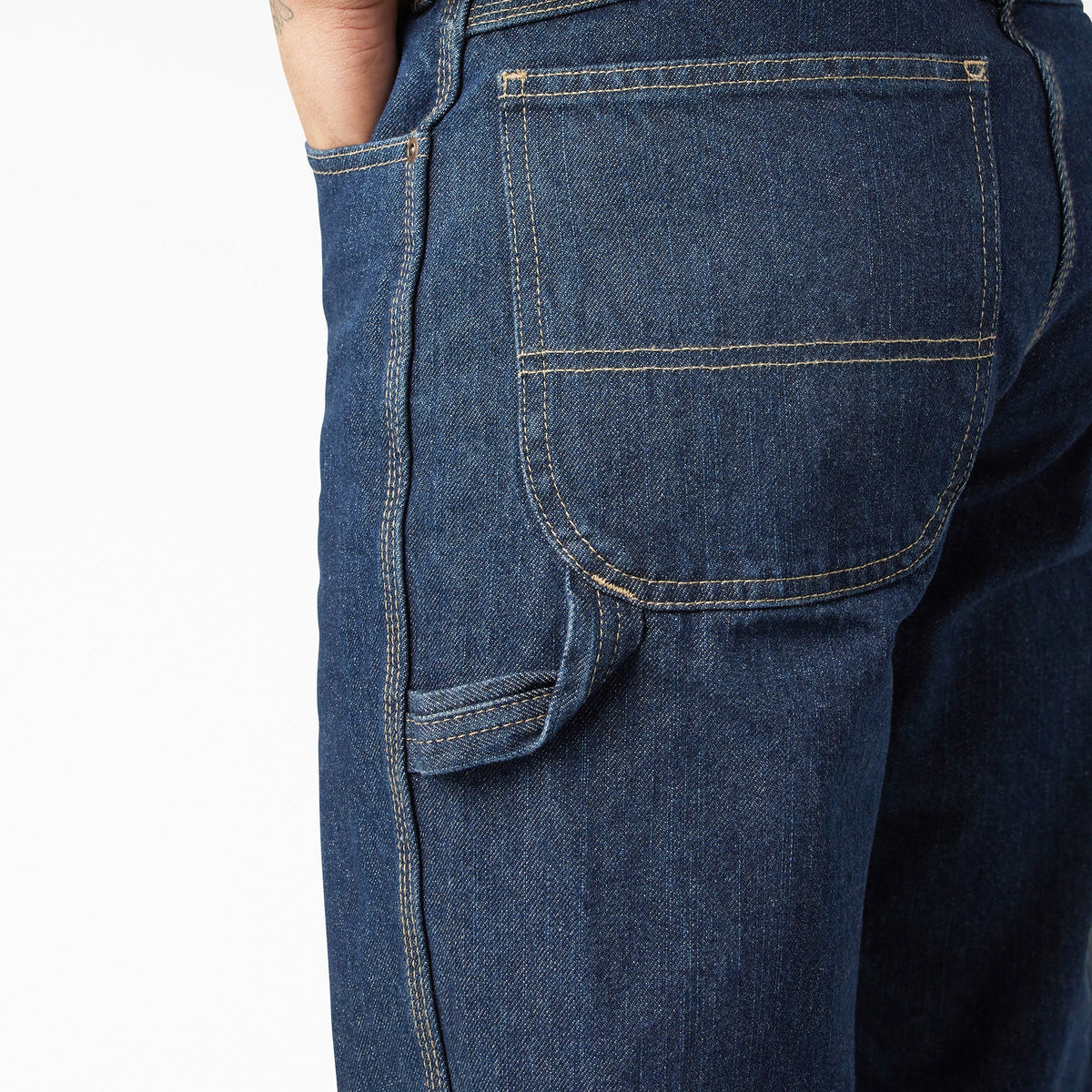 Relaxed Fit Heavyweight Carpenter Jeans - Rinsed Indigo Blue (RNB)