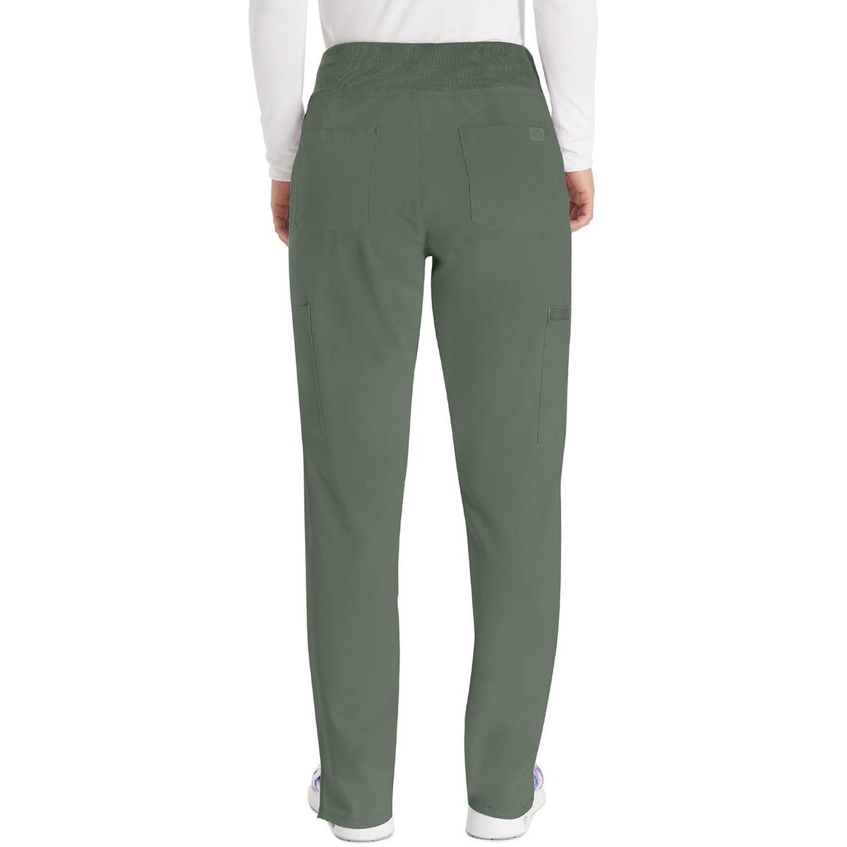 Women's EDS Essentials Natural Rise Tapered Leg Pull-On Scrub Pant - OLIVE (OL9)