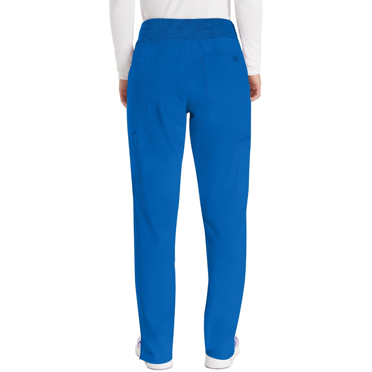 Women's EDS Essentials Natural Rise Tapered Leg Pull-On Scrub Pant - ROYAL (RYLZ)