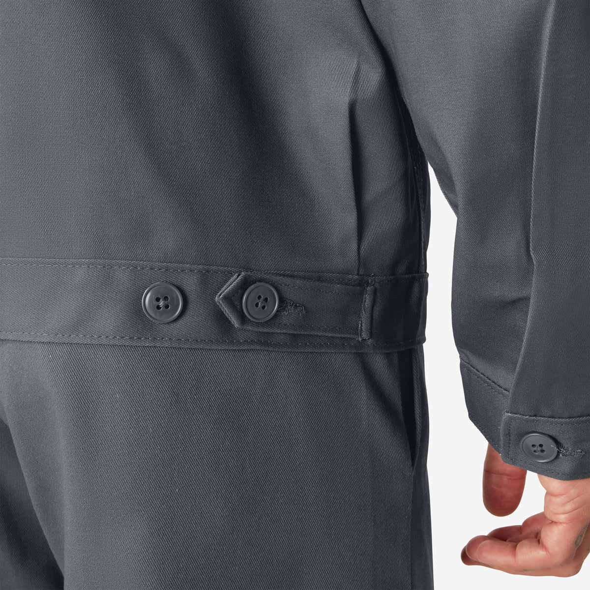 Unlined Eisenhower Jacket - Charcoal Gray (CH)