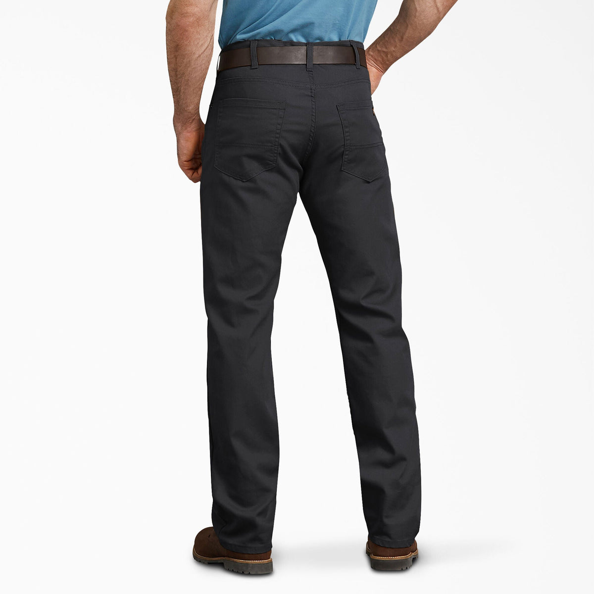 FLEX Regular Fit Duck Pants - Stonewashed Black (SBK)