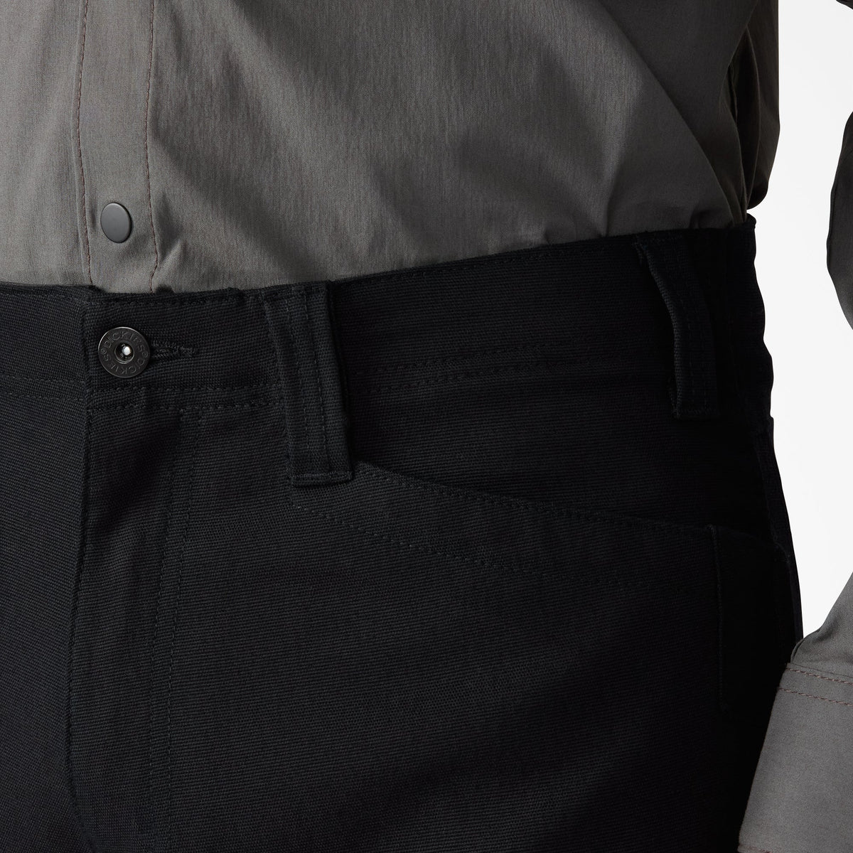 Tradebuilt Duck Canvas Double Knee Pants - Black (BLK)