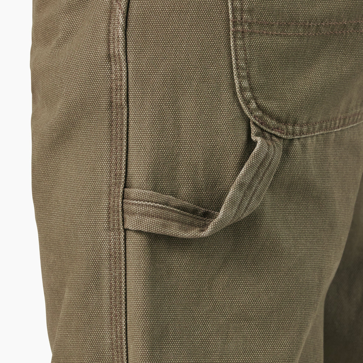 Canvas Carpenter Pants - Military Green (MGR)