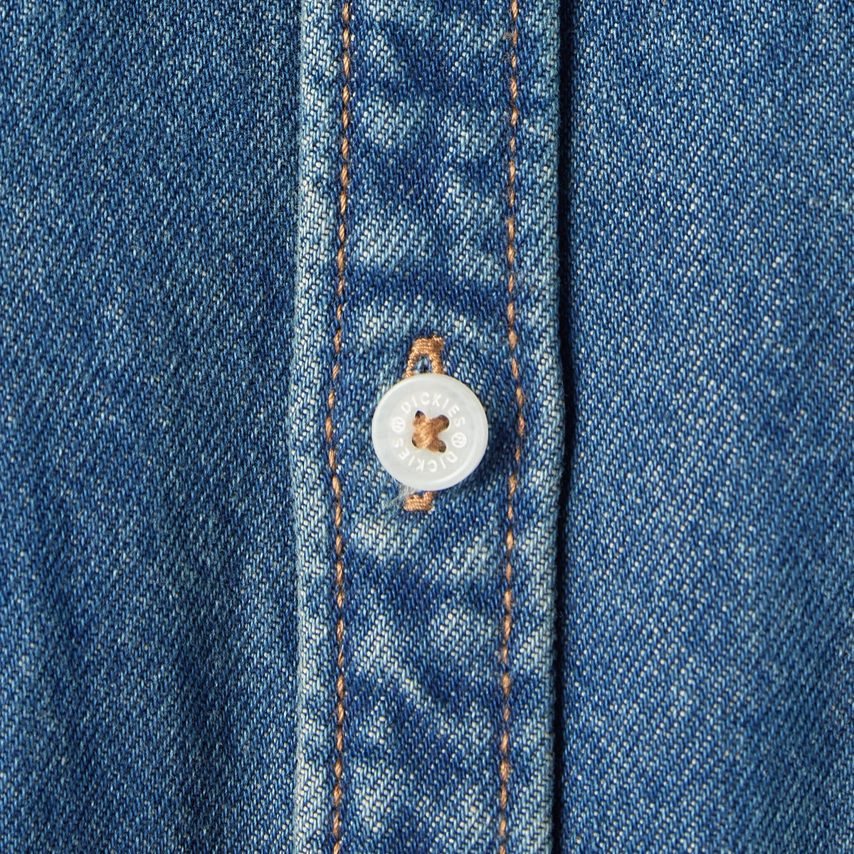 Mechanic Denim Shirt - Khaki Tinted Blue (L23)