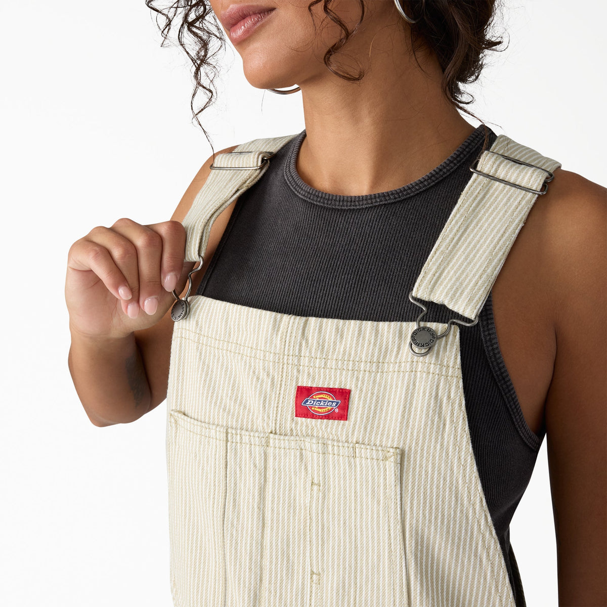 Women's Hickory Bib Overalls - Eucalyptus (L44)