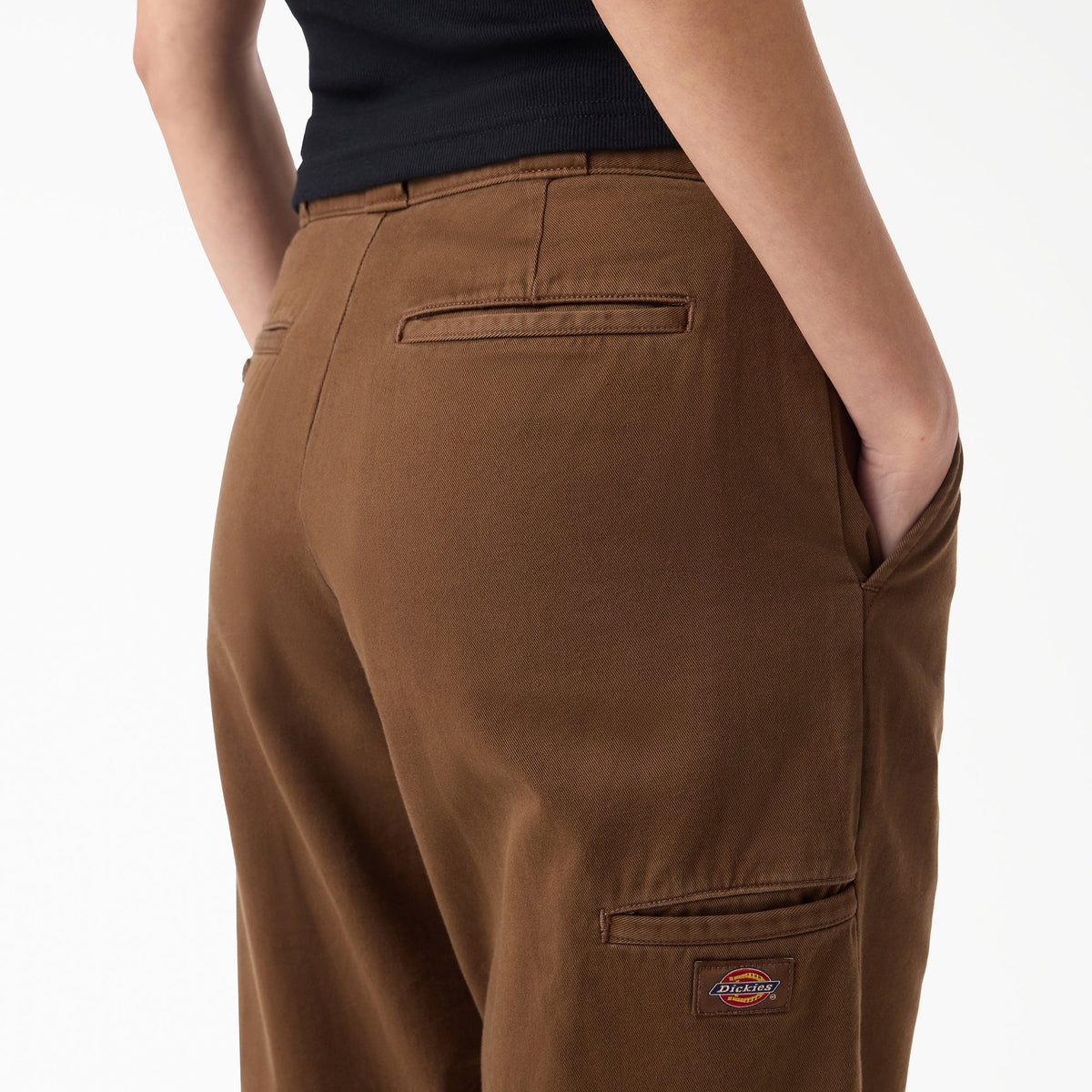 Women's 247 Garment Dyed Loose Work Pants - Timber Brown (0TB)