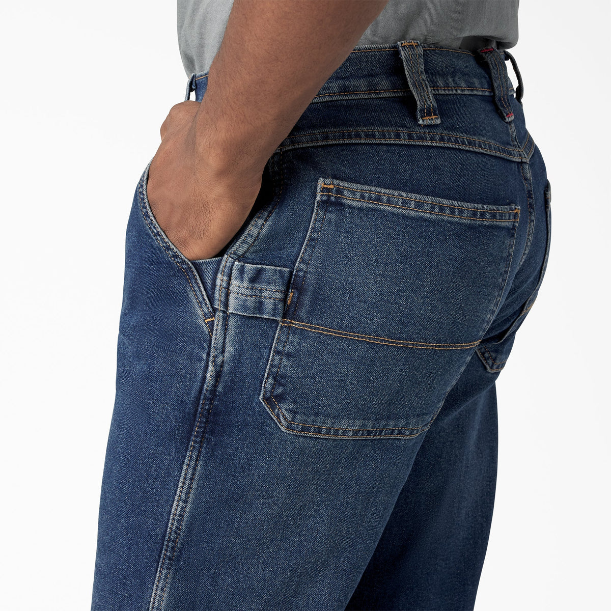 FLEX Relaxed Fit Carpenter Jeans - Medium Denim Wash (MWI)
