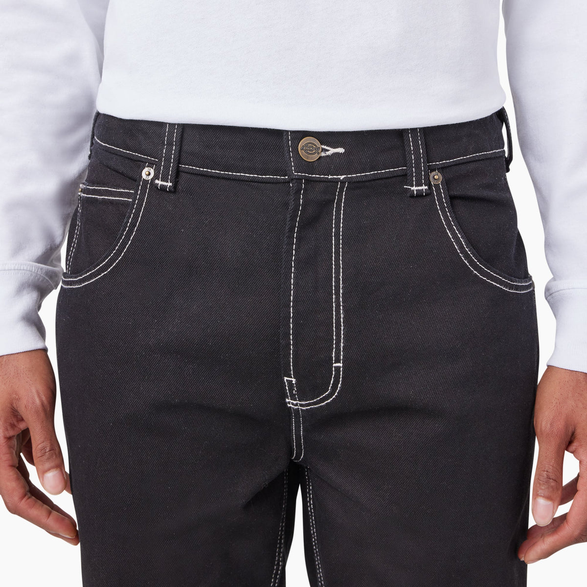 Houston Regular Fit Jeans - Stonewashed Black (SBK)