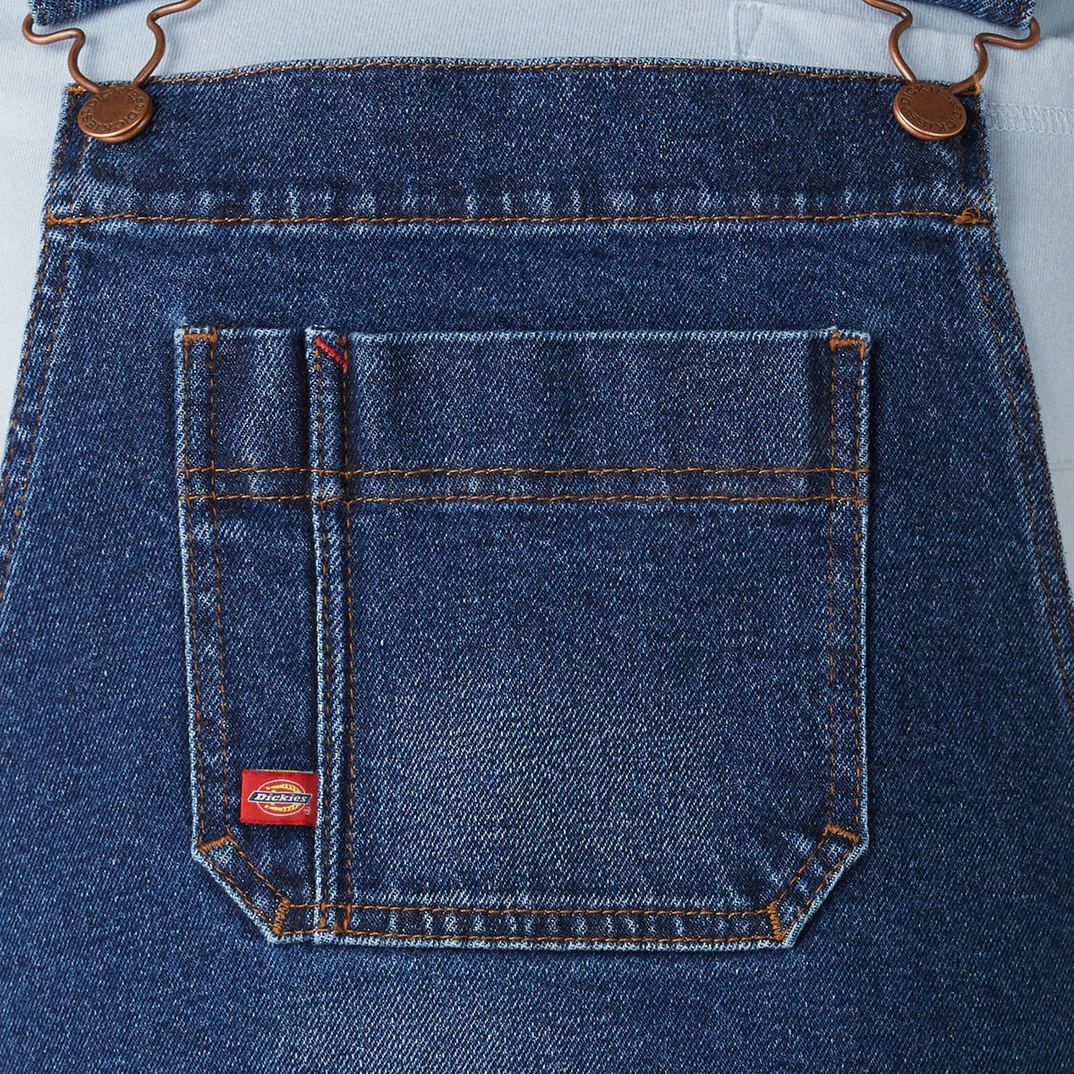 Women's Denim Boyfriend Fit Bib Overalls - Retro Stonewashed (RSW)