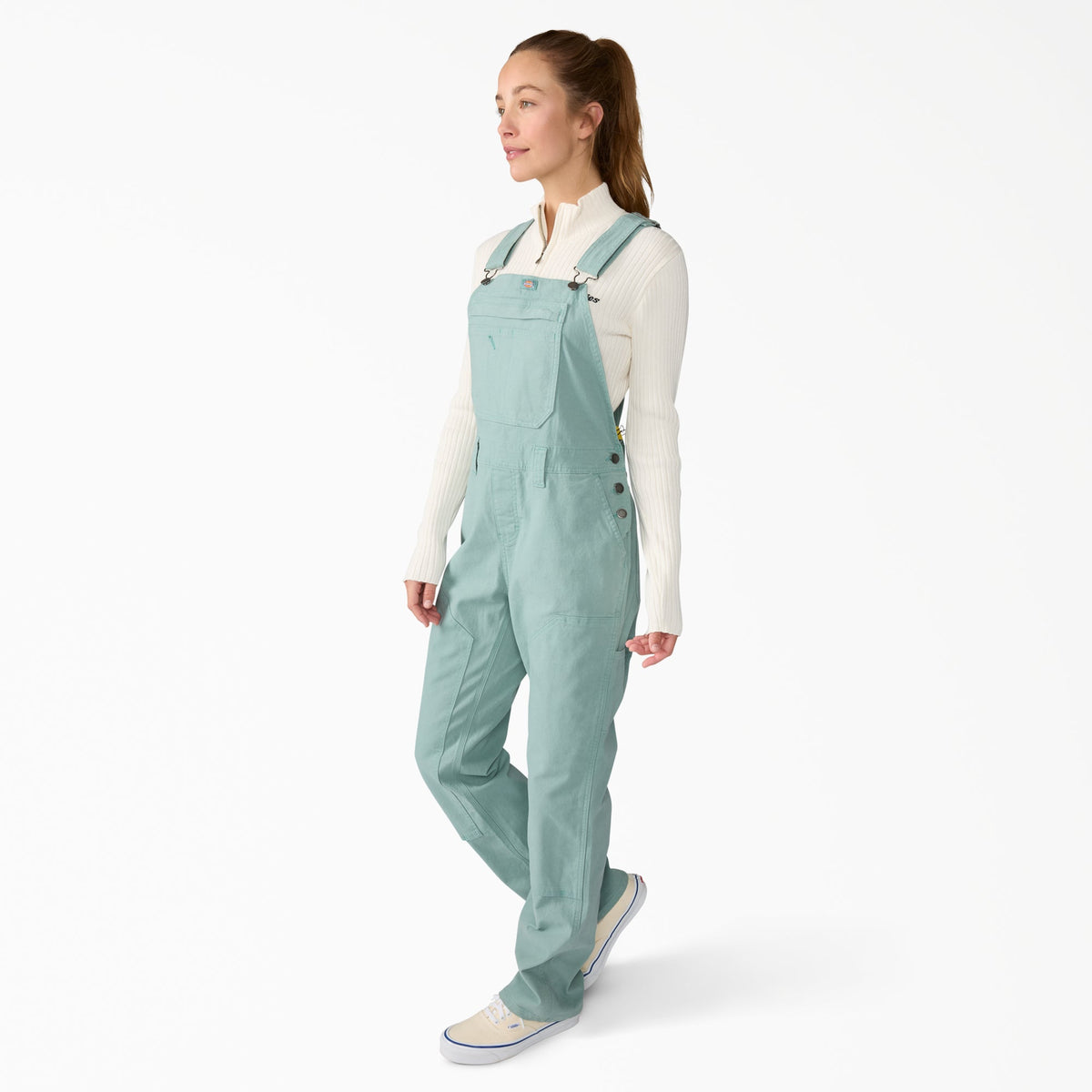 Women's Double Front Bib Overalls - Trellis (L48)