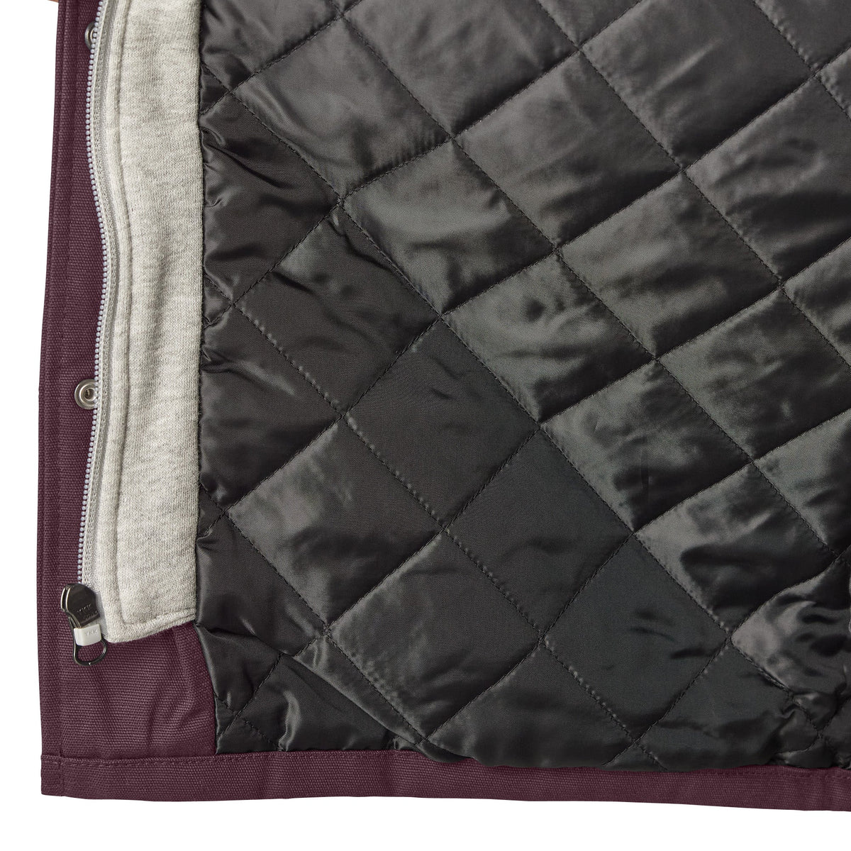 Duck Hooded Shirt Jacket - Maroon (MR)