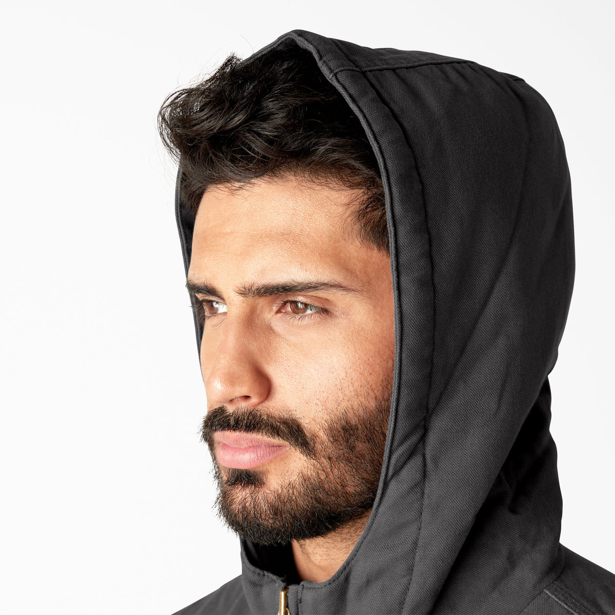 Duck Canvas High Pile Fleece Lined Jacket - Rinsed Slate (RSL)