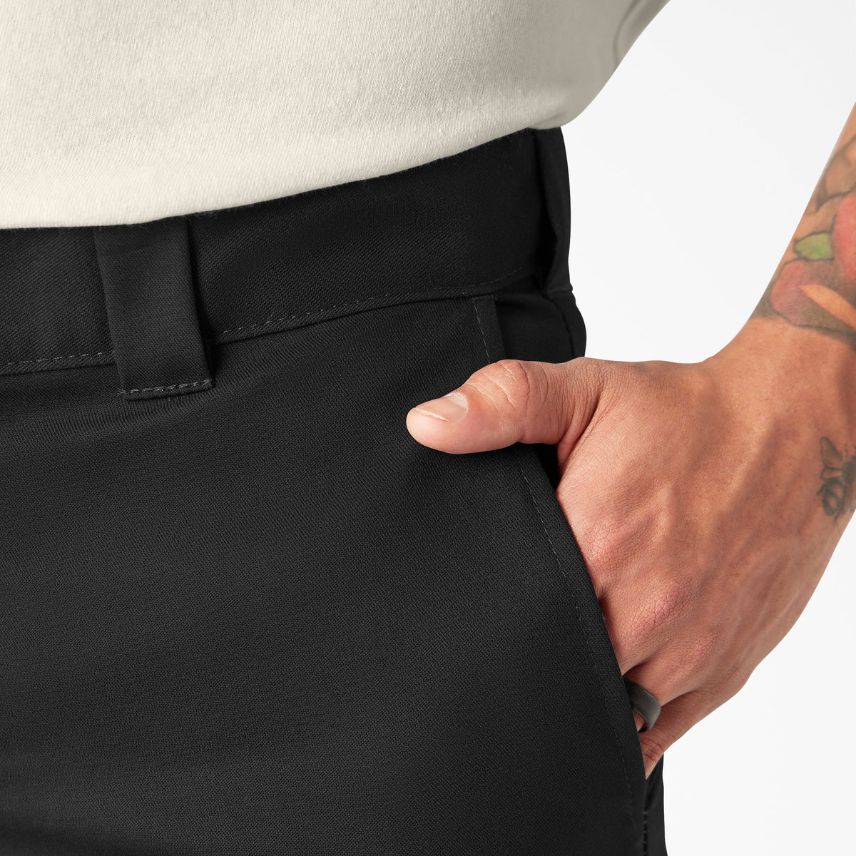 FLEX Slim Fit Cargo Pants - Black (BK)