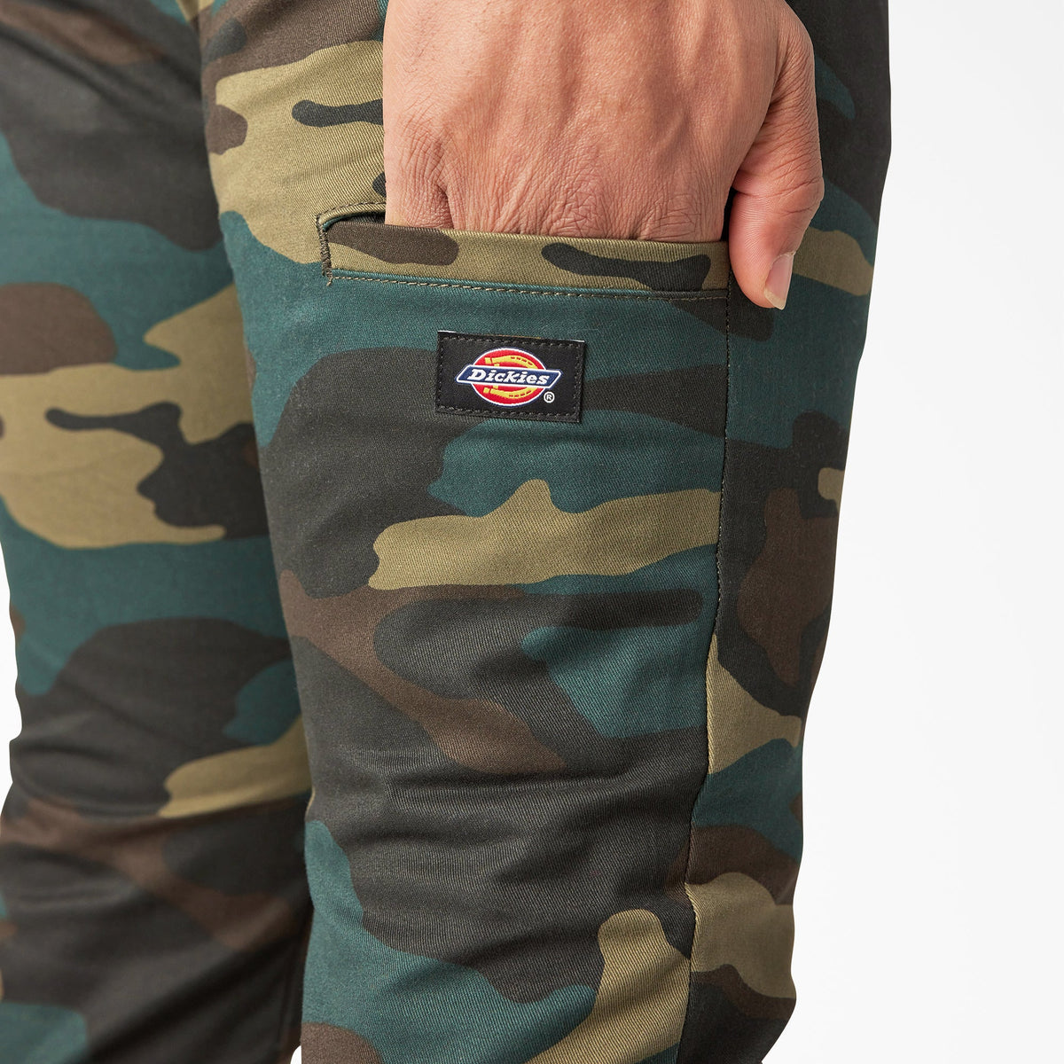 FLEX Skinny Fit Work Pants - Hunter Green Camo (HRC)