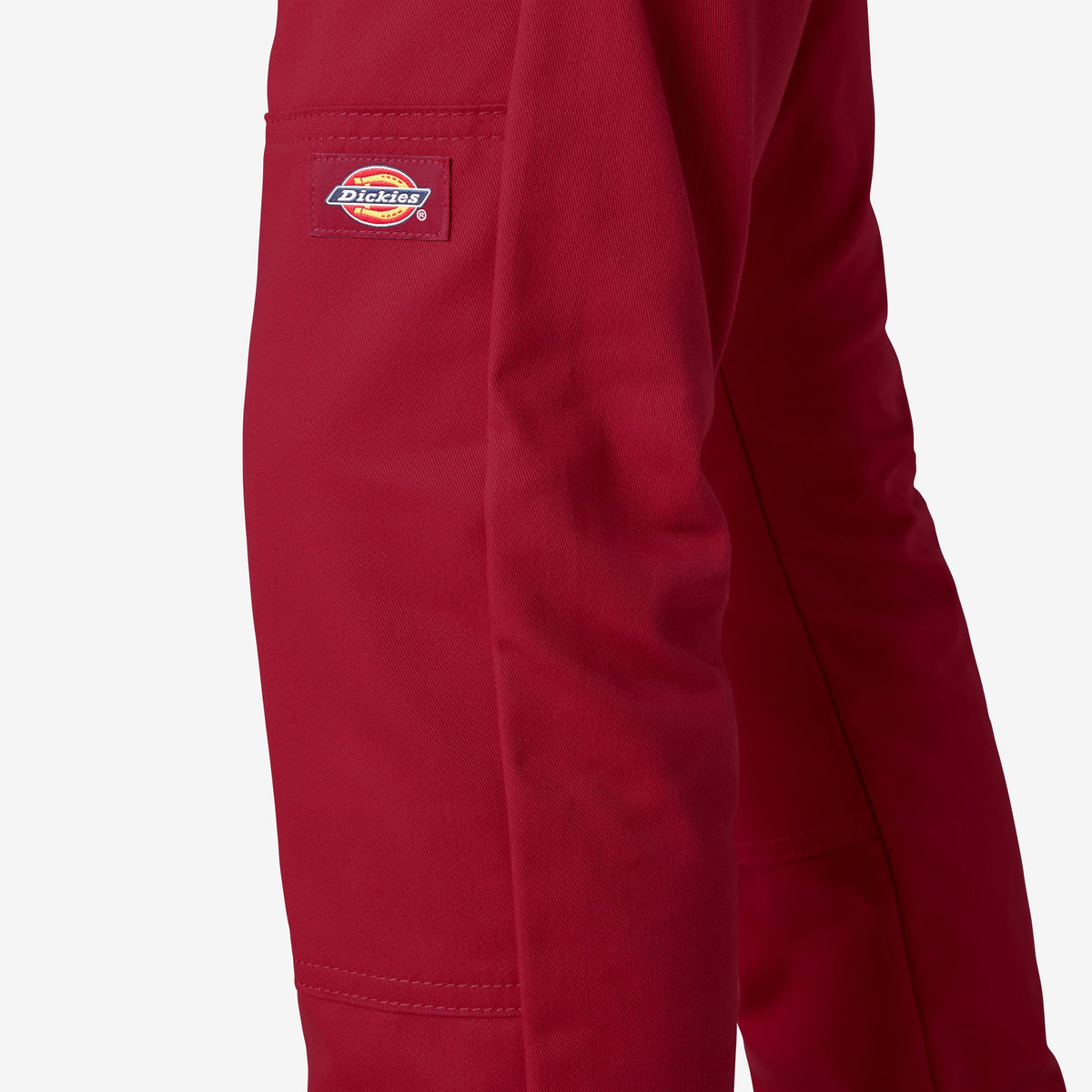 FLEX Skinny Fit Double Knee Work Pants - English Red (ER)