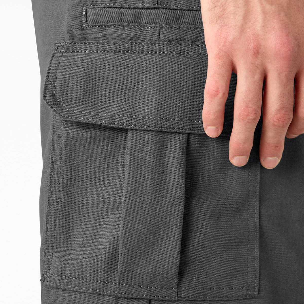 FLEX Relaxed Fit Cargo Shorts, 13" - Charcoal Gray (CH)