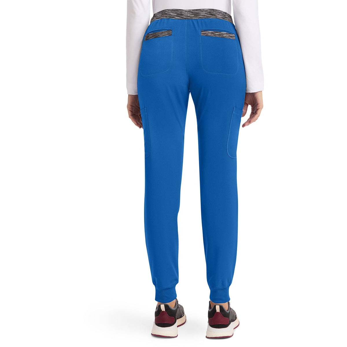 Women's Dynamix Natural Rise Tapered Leg Jogger Scrub Pant - ROYAL (RYLZ)