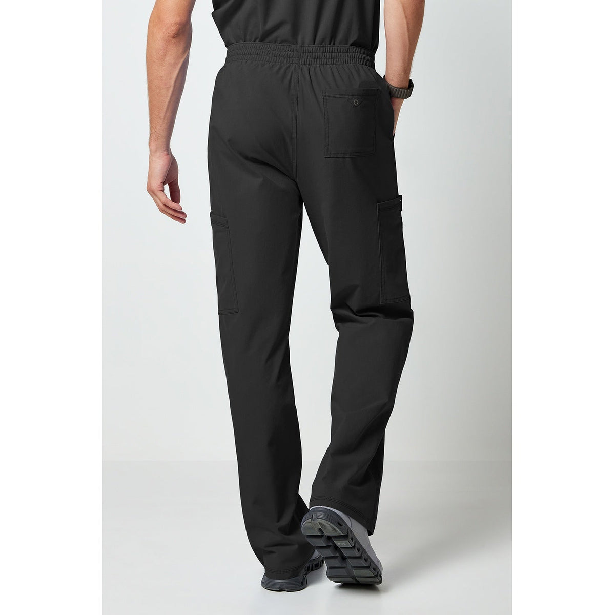 Men's Forge Straight Leg Scrub Cargo - Black (BLK)