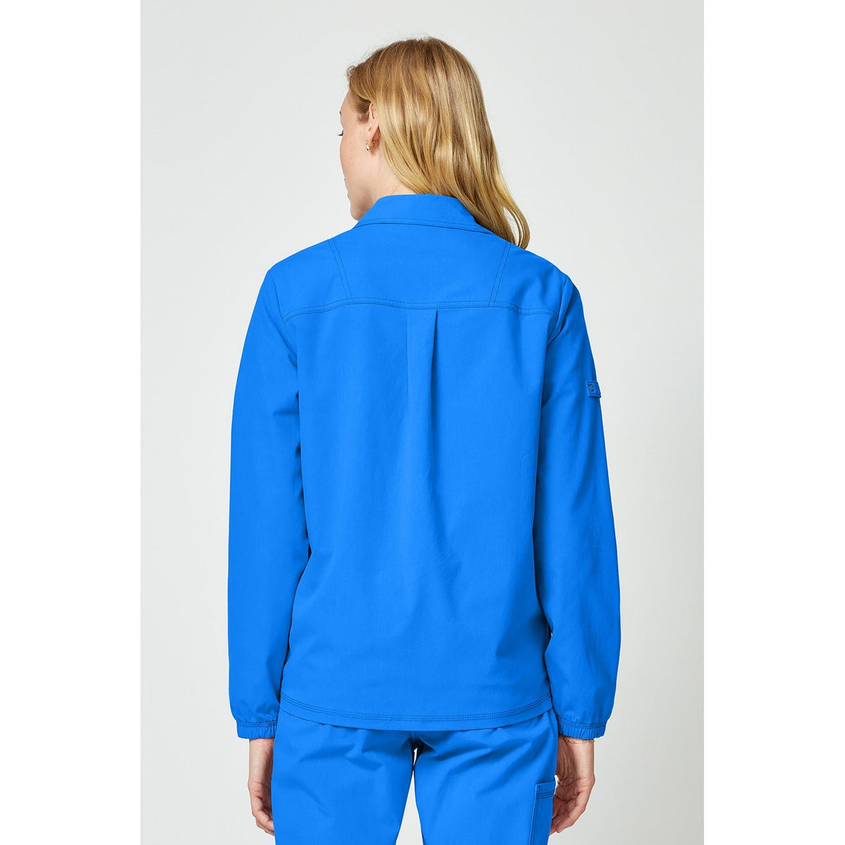 Women's Forge Snap Front Scrub Jacket - ROYAL (RYLZ)