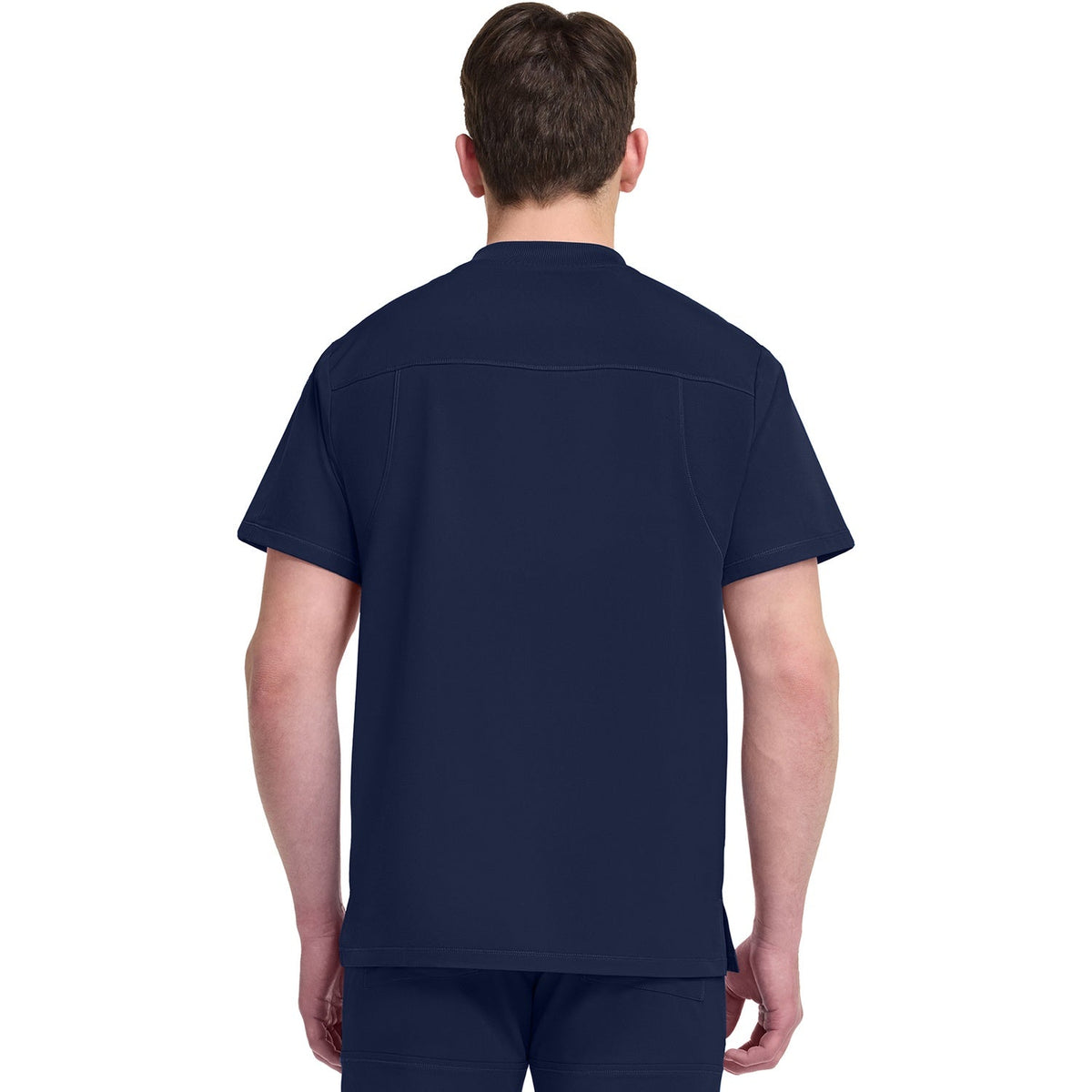 Men's Dynamix Tuckable V-Neck Scrub Top - NAVY (0NV)