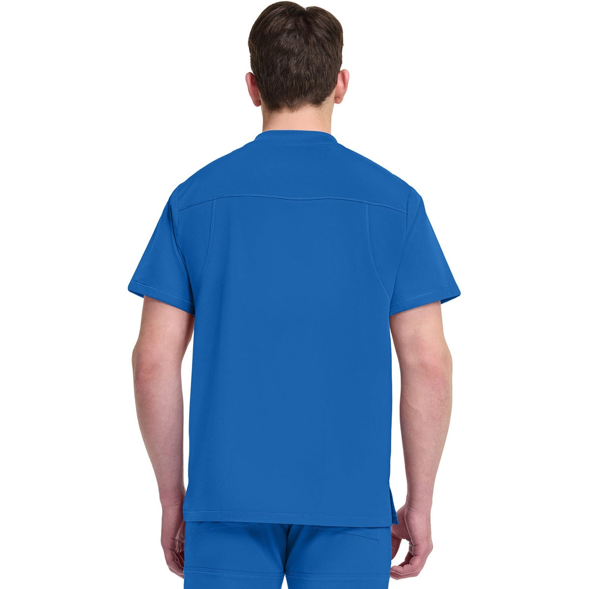 Men's Dynamix Tuckable V-Neck Scrub Top - ROYAL (RYLZ)