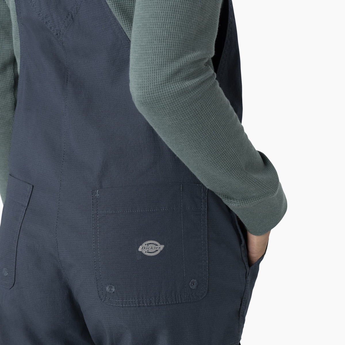 Women's Cooling Ripstop Bib Overalls - Rinsed Air Force Blue (RAF)