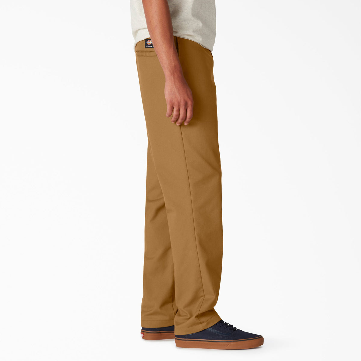 Dickies Skateboarding Slim Fit Pants - Brown Duck Contrast Topstitch (TSB)