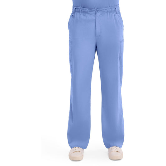 Men's EDS Signature Zip Fly Pull-On Scrub Pant - Ceil Blue (CBL)