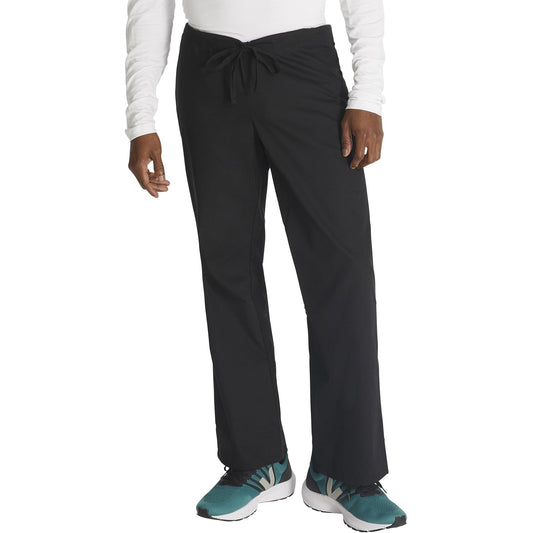 Unisex EDS Signature Drawstring Scrub Pant - Black (BLK)