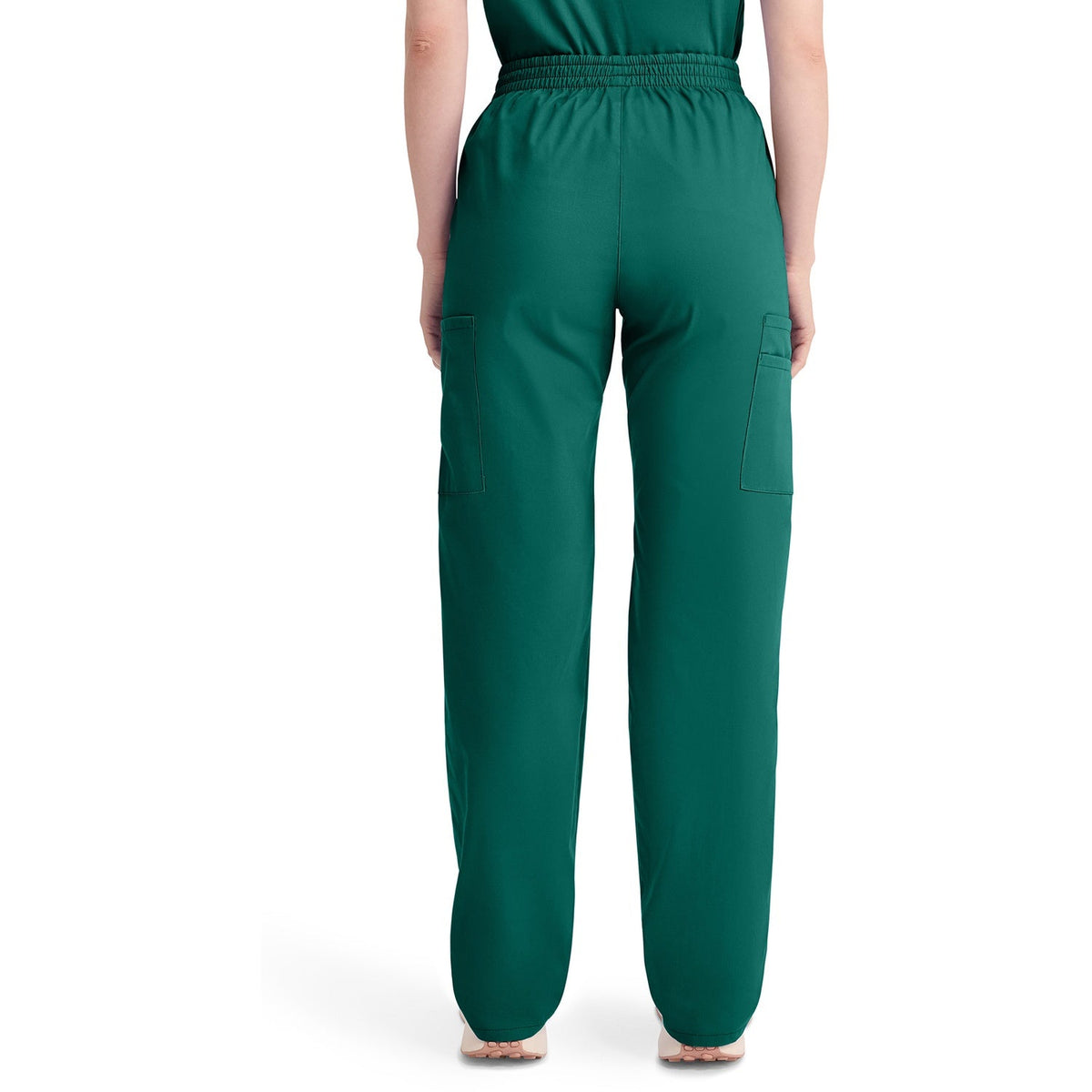 Women's EDS Signature Natural Rise Tapered Leg Pull-On Scrub Pant - Hunter Green (GH)