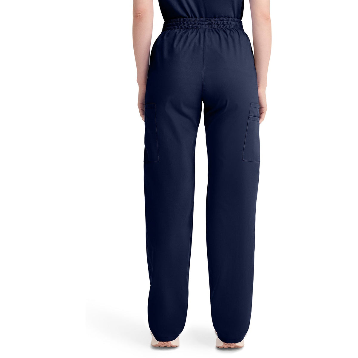 Women's EDS Signature Natural Rise Tapered Leg Pull-On Scrub Pant - NAVY (0NV)