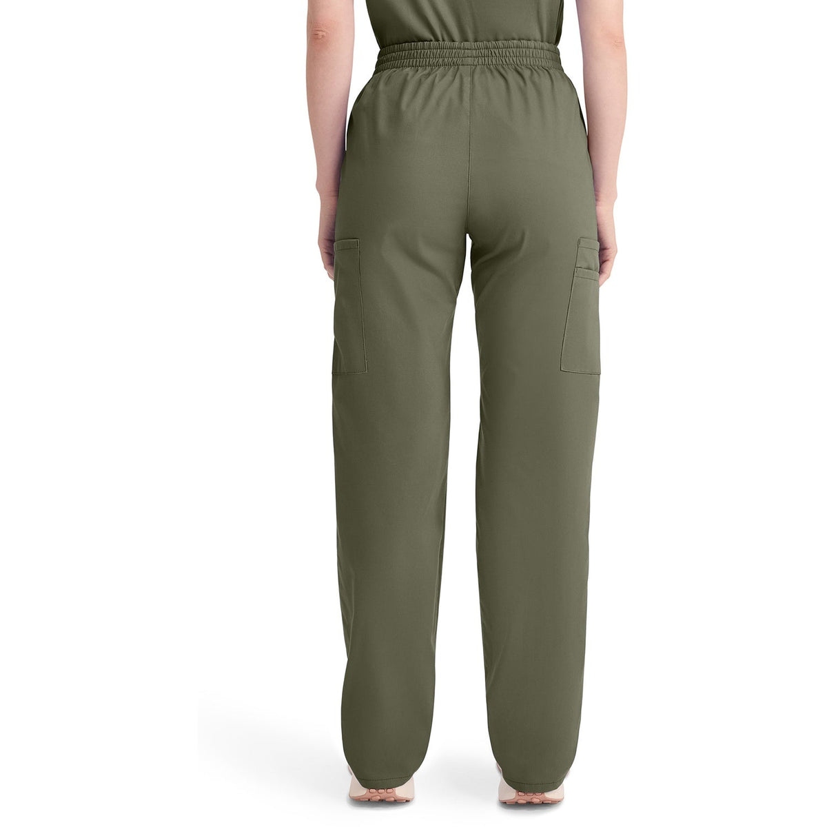 Women's EDS Signature Natural Rise Tapered Leg Pull-On Scrub Pant - OLIVE (OL9)