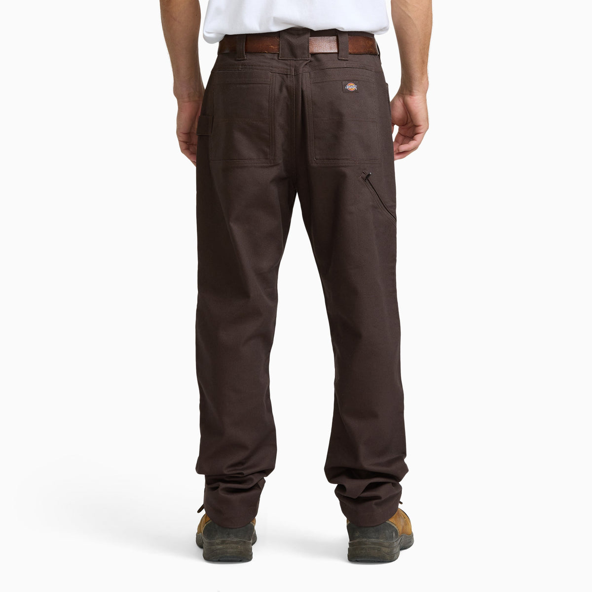 Tradebuilt Duck Canvas Double Knee Pants - Dark Brown (0DB)