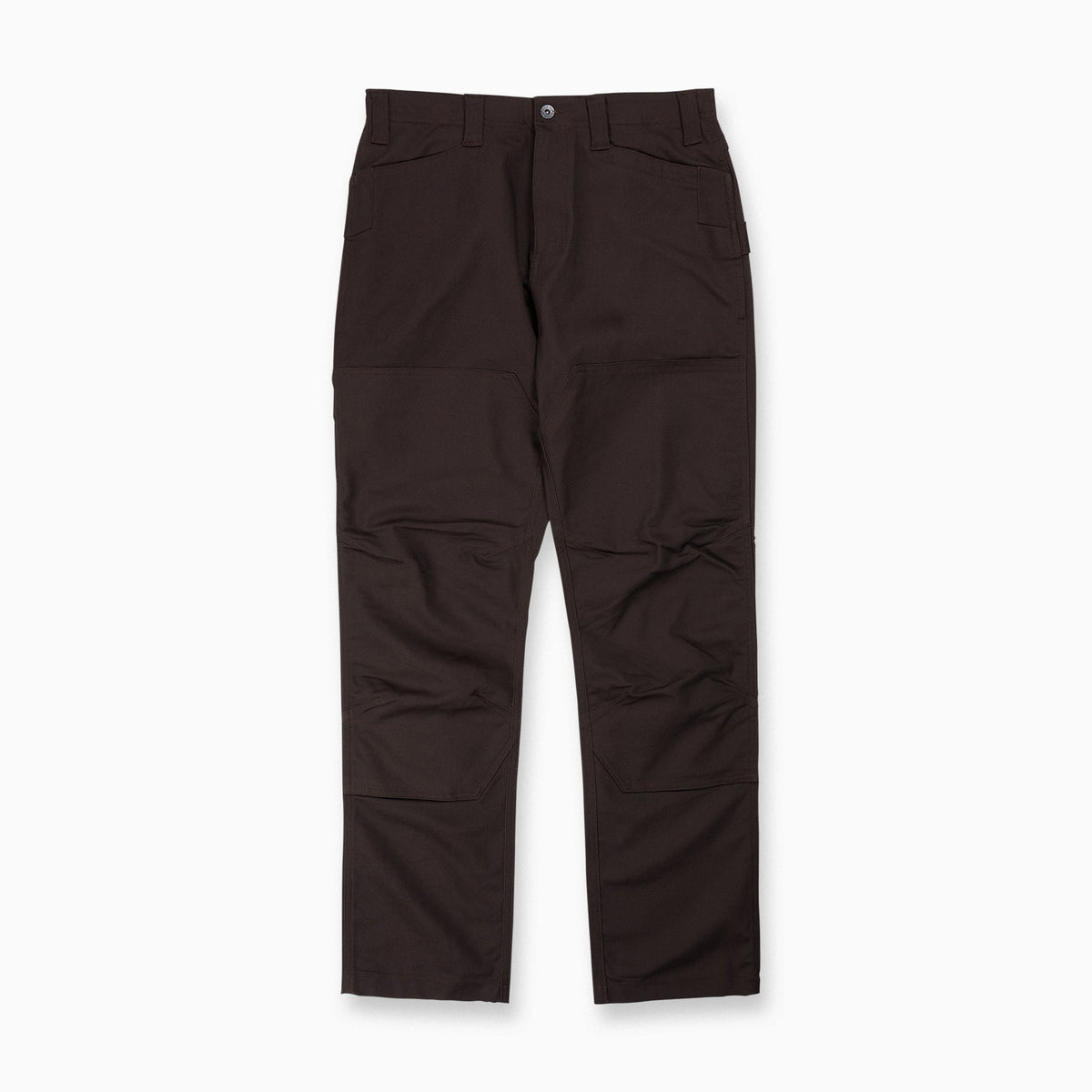 Tradebuilt Duck Canvas Double Knee Pants - Dark Brown (0DB)
