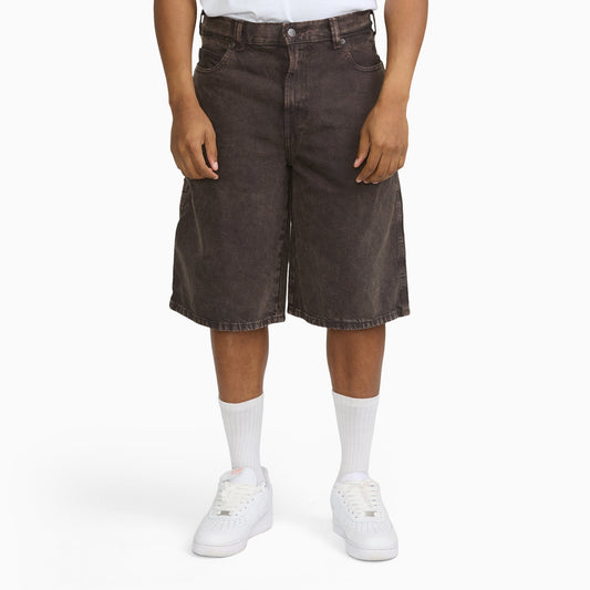 958 Loose Jean Shorts, 13" - DARK BROWN (DBX)