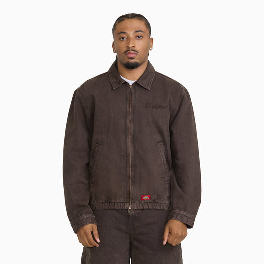Edgewood Unlined Denim Jacket - DARK BROWN (DBX)