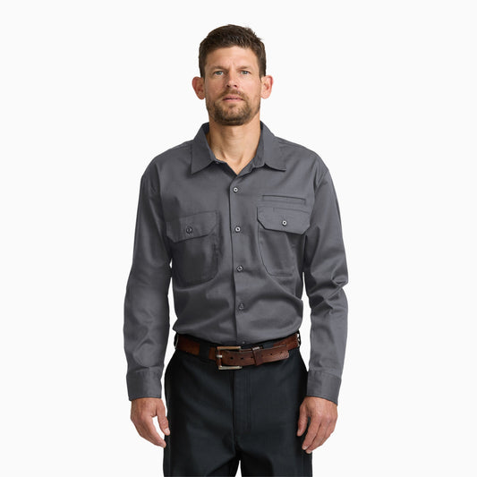 Pro Series Long Sleeve Work Shirt - Charcoal (0CH)