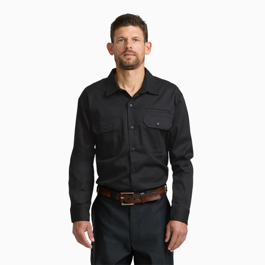 Pro Series Long Sleeve Work Shirt - Black (BLK)