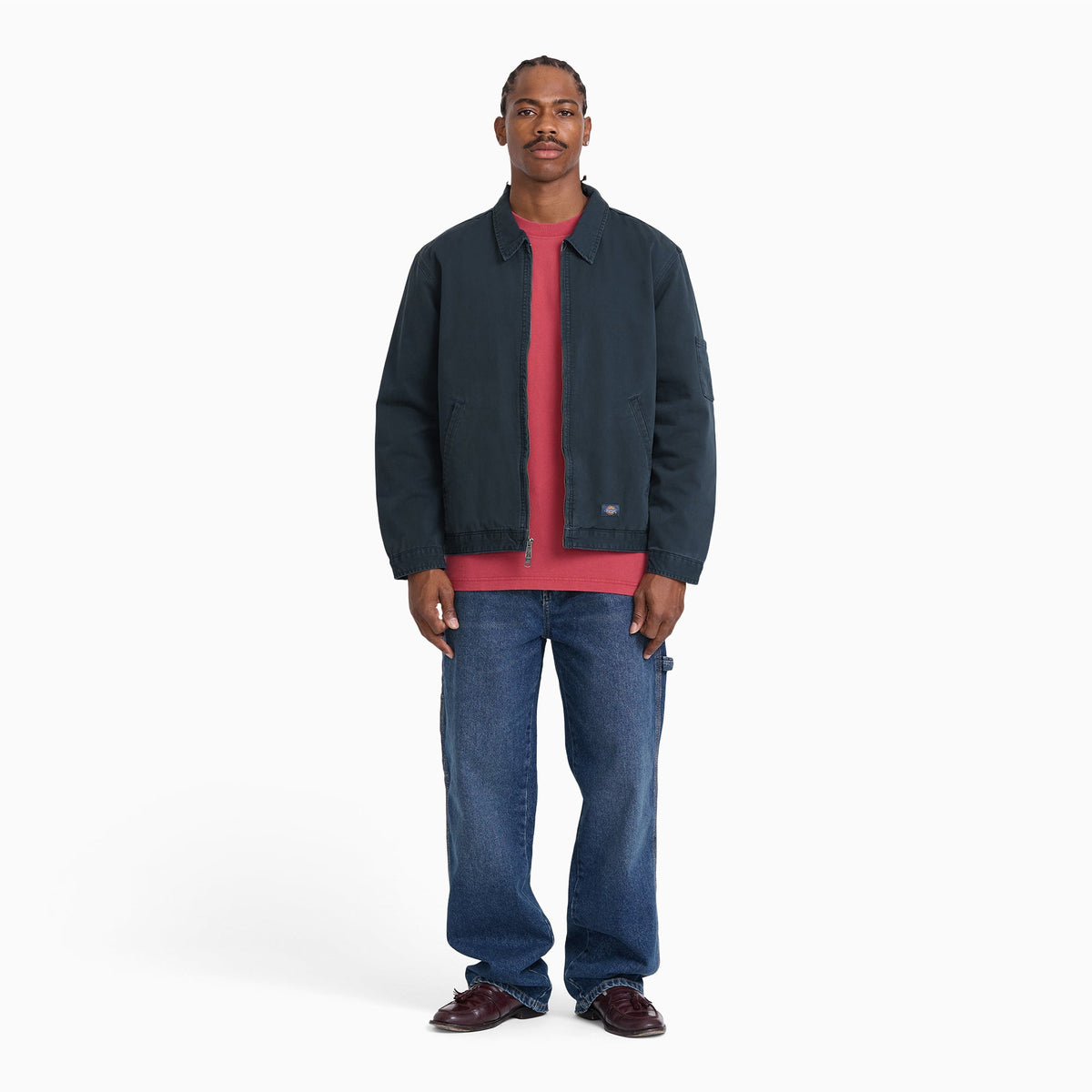 Worn In Eisenhower Jacket - Dark Navy (0DN)