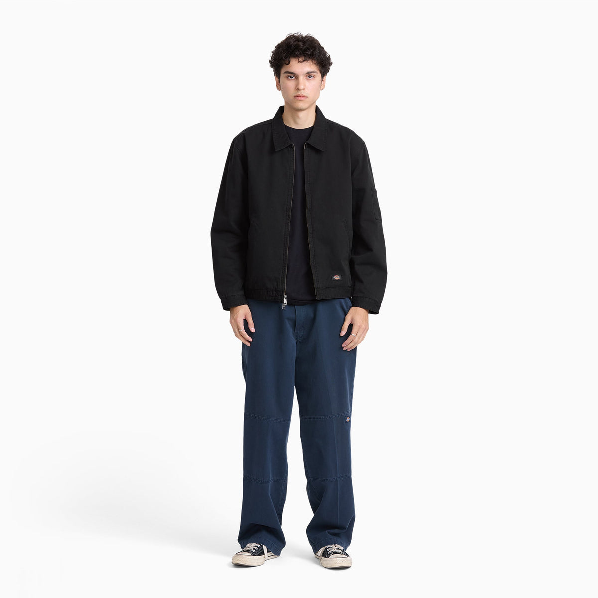 Worn In Eisenhower Jacket - Black (BLK)