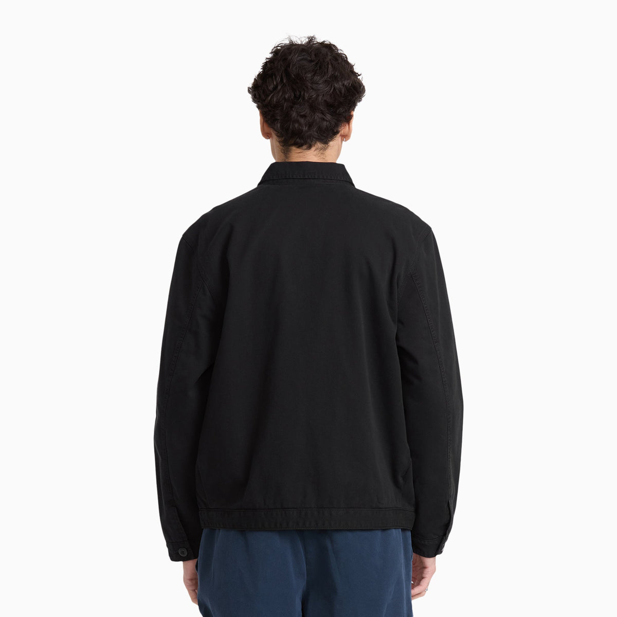Worn In Eisenhower Jacket - Black (BLK)
