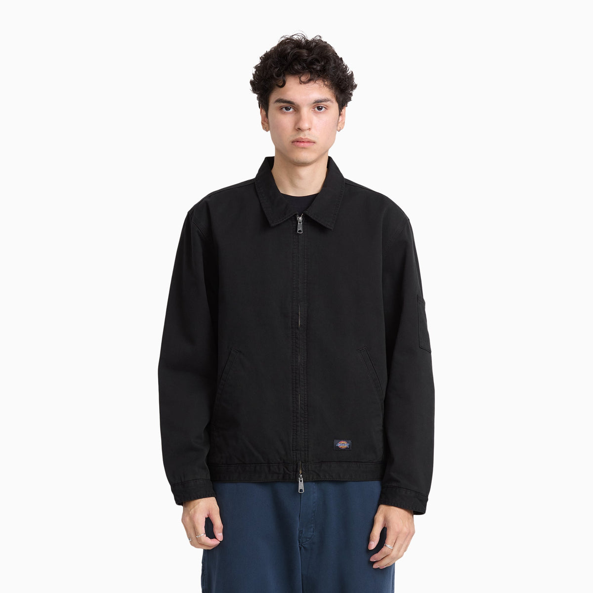 Worn In Eisenhower Jacket - Black (BLK)