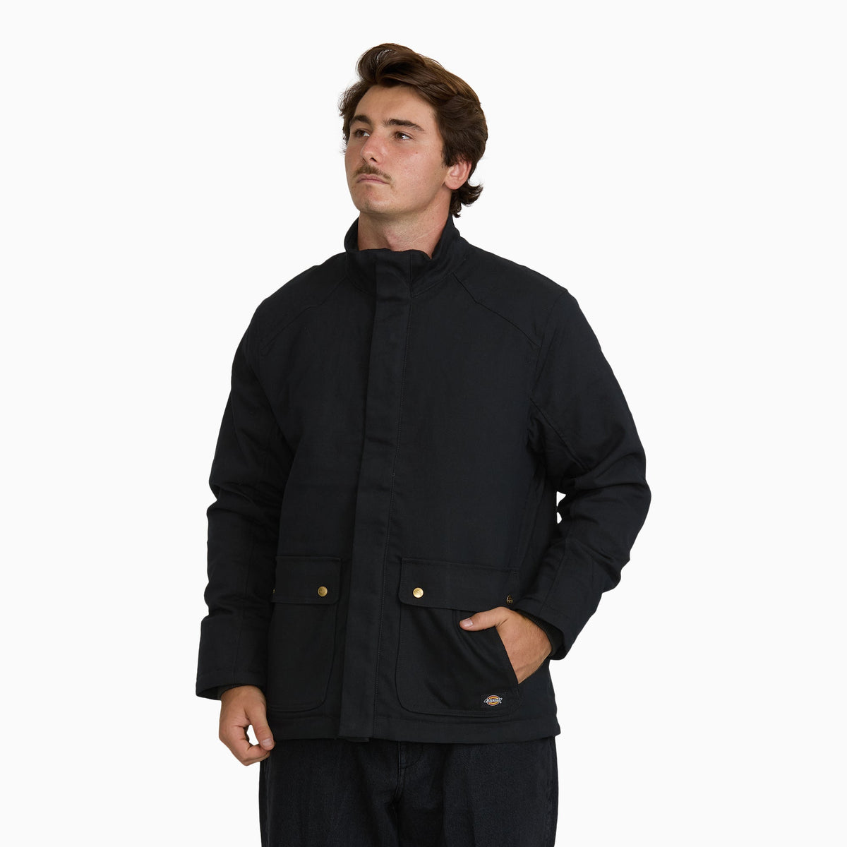 Tradebuilt Tech Field Jacket - Black (BLK)