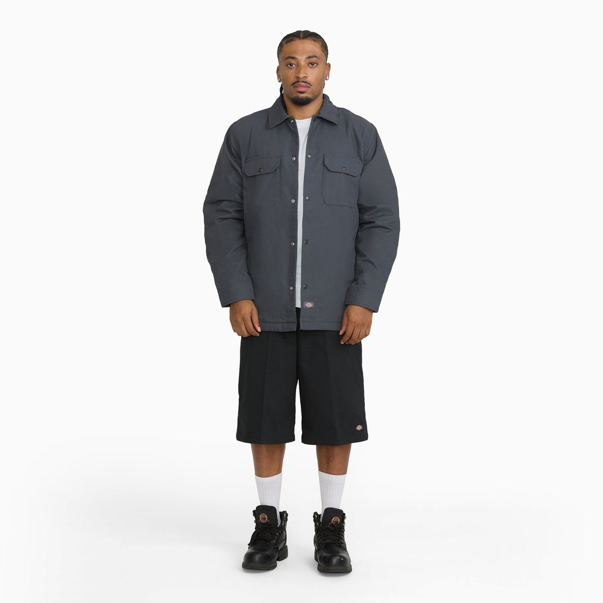 Duck Shirt Jacket - Charcoal (0CH)