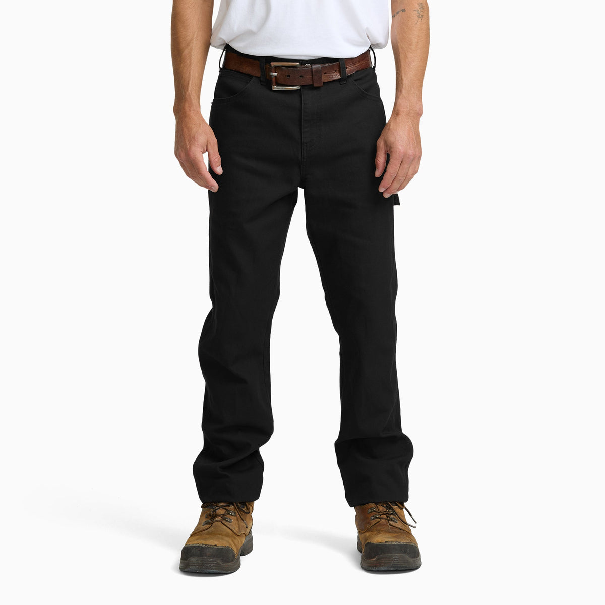 Tradebuilt Athletic Fit Carpenter Pants - Black (BLK)