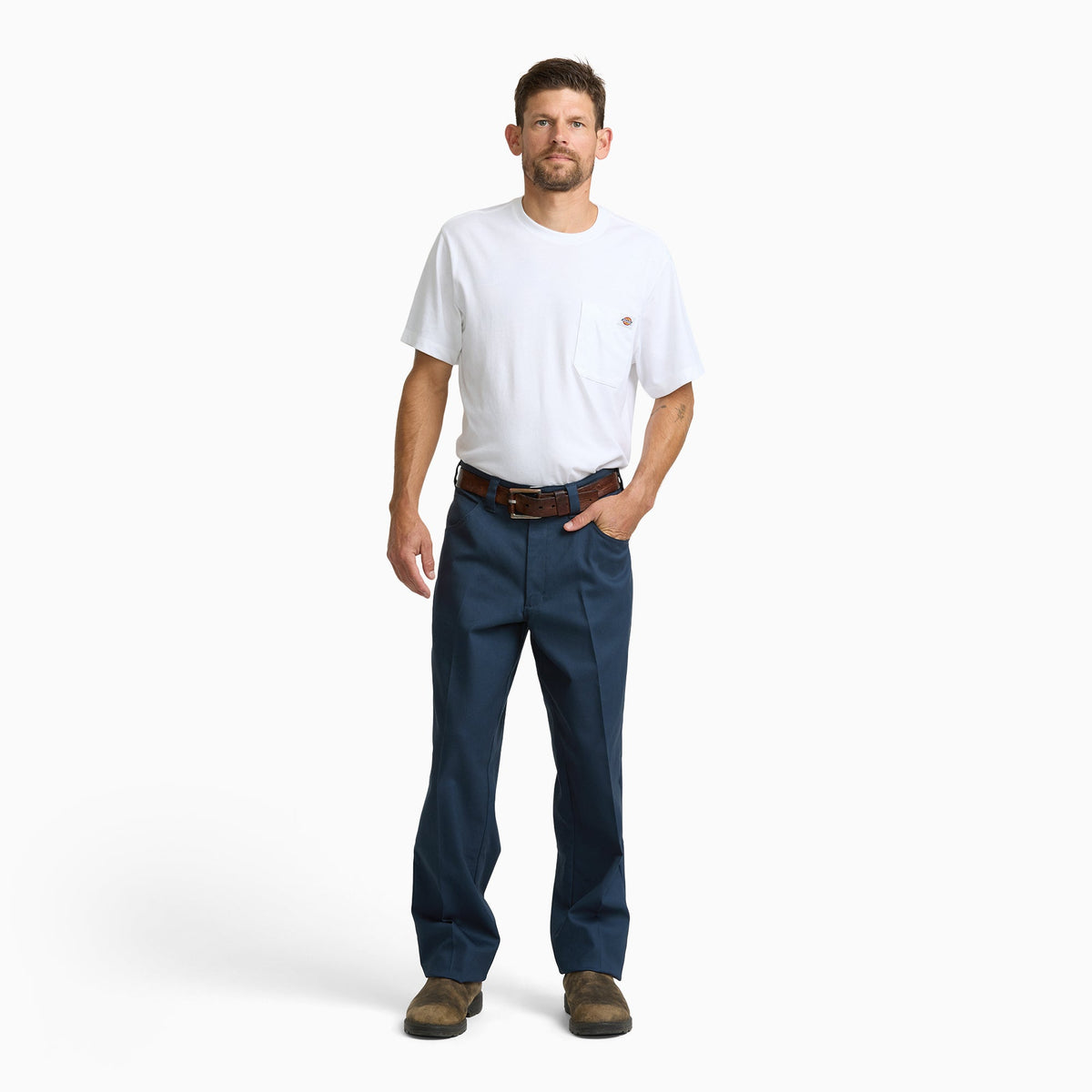 Pro Series Regular Taper 5 Pocket Work Pants - Dark Navy (0DN)