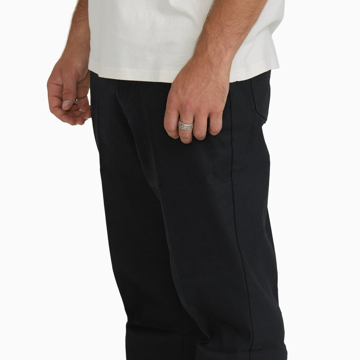 Pro Series Regular Taper 5 Pocket Work Pants - Black (BLK)