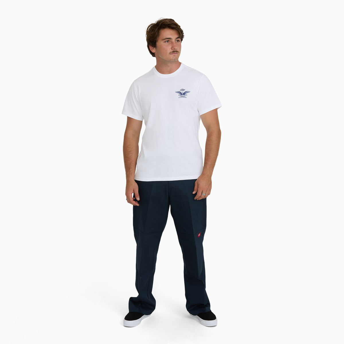 Dickies x Budweiser® Bud Badge Graphic T-Shirt - White