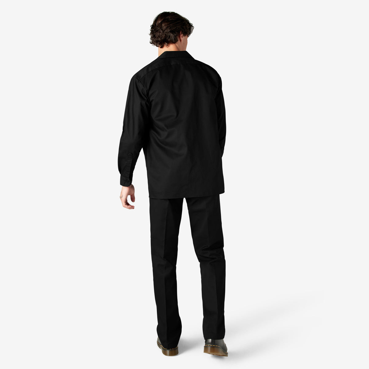 Long Sleeve Work Shirt - Black (BK)